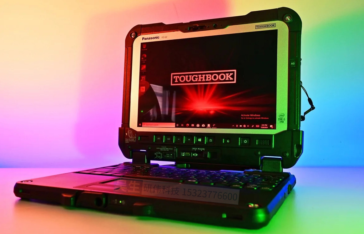 松下Toughbook FZ-G2 二合一全加固笔记本 平板电脑 评测：当今最坚固的模块化PC